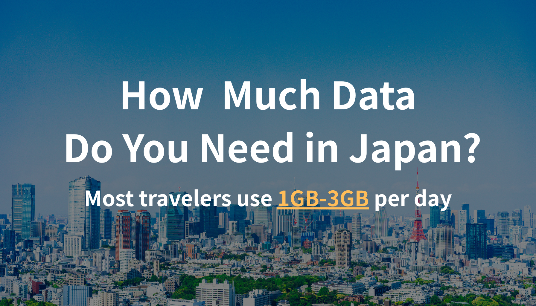 How Much Data Do You Need in Japan? (2026 eSIM Guide + Best Plan Tips)